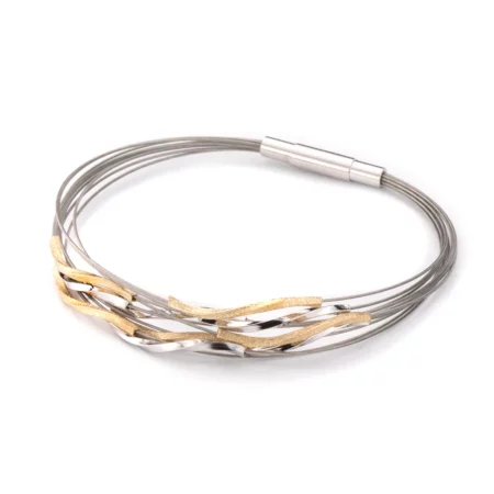 Bransoletka "Sonic Square Gold"