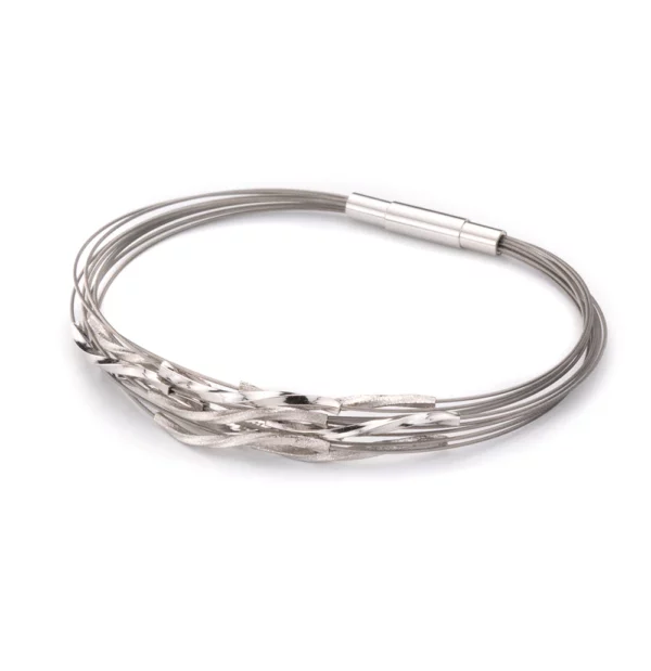 Bransoletka "Sonic Square White